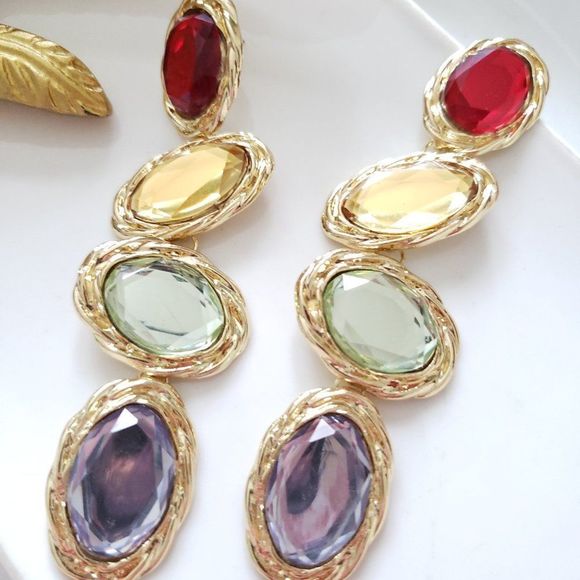 Zara Jewelry - New! Zara Be Jeweled Dangle Earrings